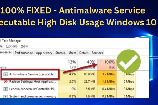 About antimalware service executable