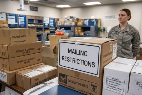 Air Force Tech School Mailing Restrictions