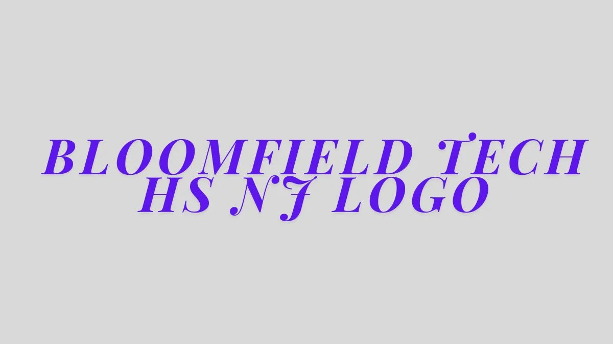 Bloomfield Tech has an NJ logo