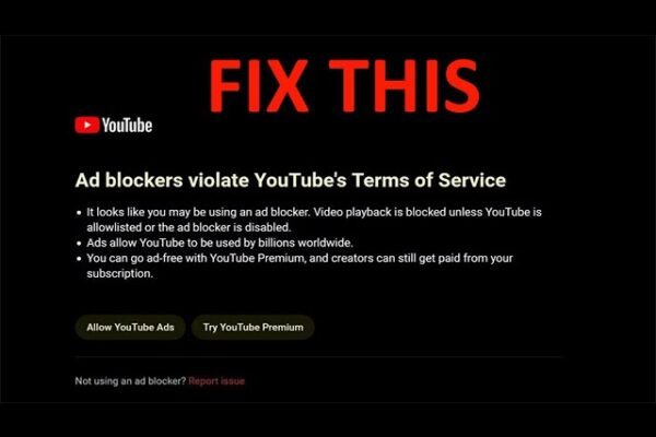 ad blockers violate youtubes terms of service