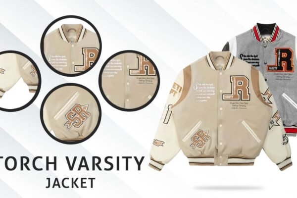 What is the torch on a letterman jacket for