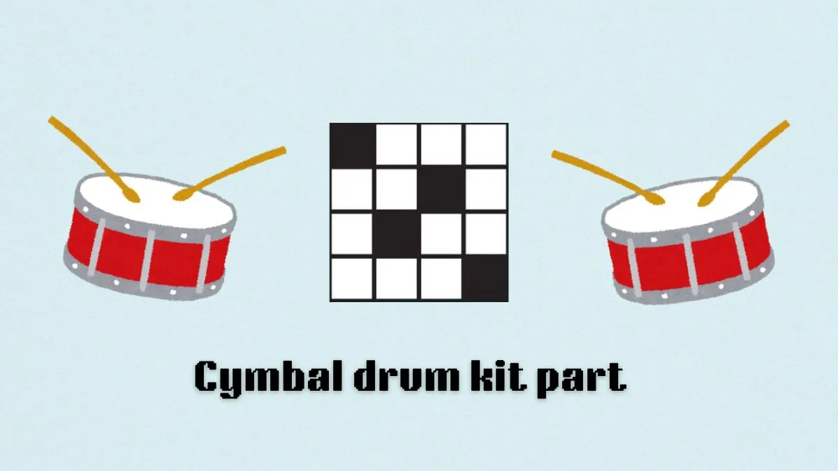 cymbal drum kit part nyt