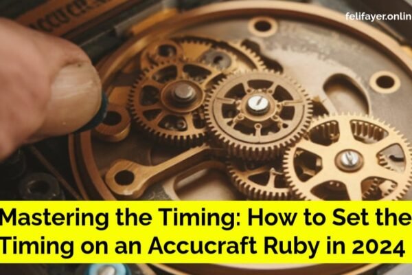 how to set the timing on a accucraft ruby